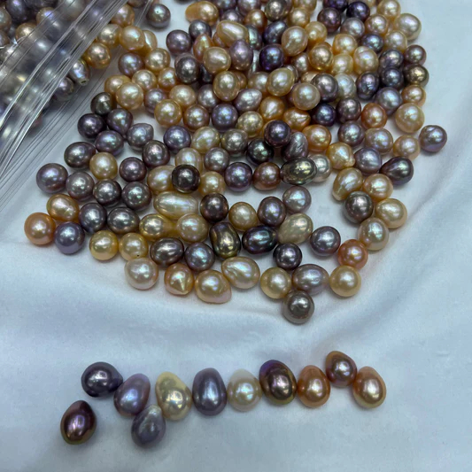 10-11mm baroque pearl color 5A (avocado shape pearl)
