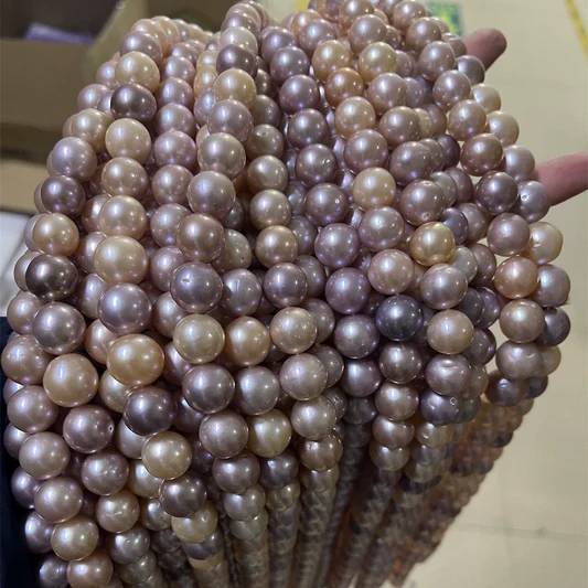 11-14mm edison pearl strand color 11-14mm color pearl edison round big size 38cm/strand 3A-4A