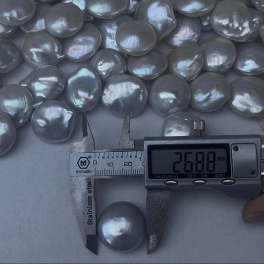 26mm big loose coin pearl 5A