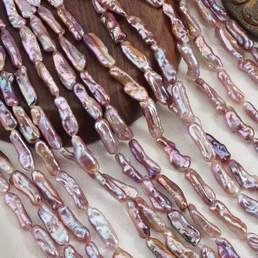 5X20mm piwa pearl purple 38cm/string 4A