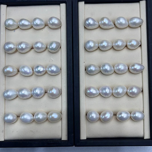 10-11mm drop pearl earrings 5A price for pair