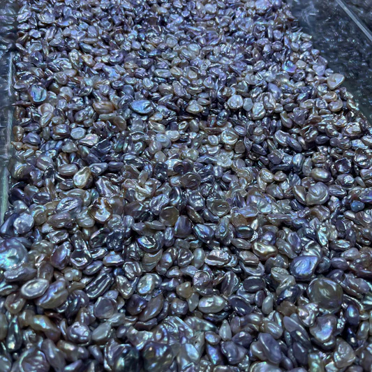 9-13mm keshi petal pearl color 5A price for kg