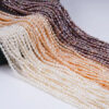 3-4mm rice pearl string white pink peach 38cm/string 3A